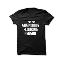 suspicious-looking person