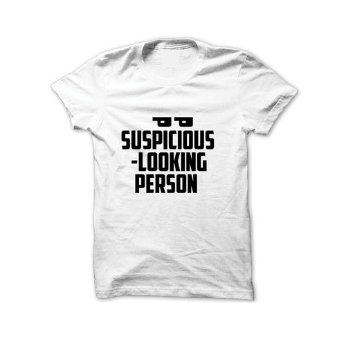 suspicious-looking person